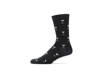 Smartwool Everyday Stout Street Crew Socks Mens Quarter Length Socks Shoes Charcoal : XL (Mens Shoe 12-14.5), Merino/Nylon/Wool