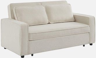 Sweeek Sweeek - Divano letto bouclé a 3 posti