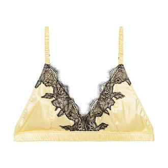 Rotate ROTATE Birger Christensen, Bras, female, Yellow, Size: 38A US X Love Stories Lace Bra