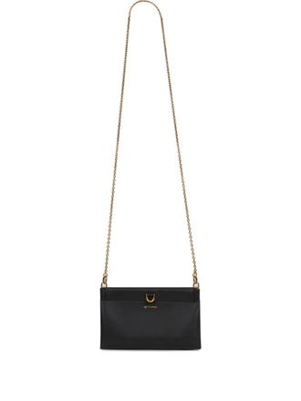 Etro mini Talk leather shoulder bag - Black