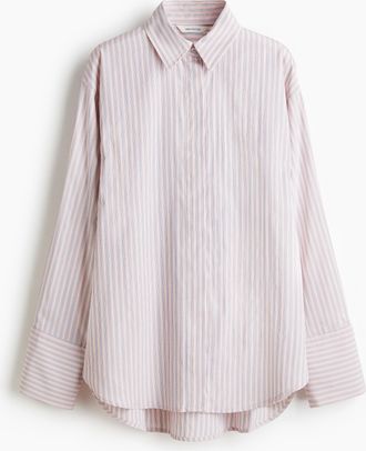 H&M Hemd aus Jacquardstoff - Pink