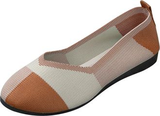 Generic Womens Slip On Trainers Lace-Up Casual Shoes with Memory Foam Lightweight Comfortable Wedge Chunky Colorful Lifestyle Sneakers Water Beach for Spring 