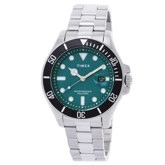Timex Harborside Coast Quartz Green Dial Mens Watch TW2V91900