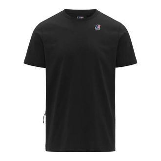 K-Way T-shirts - Heren - T-shirts - Zwart - M - Katoen - Tops