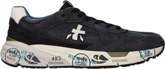 Premiata Mase 25 - Heren - Sneakers - Zwart - 44 EU - Leer - Schoenen