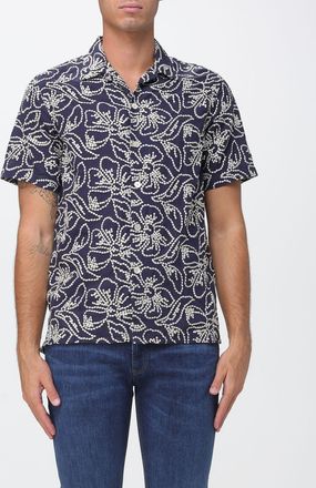 Paul Smith Camicia casual in misto cotone con stampa floreale