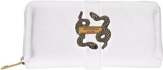 Just Cavalli Wallets & Cardholders - Dames - Portefeuilles - Wit - ONE Size - Accessoires