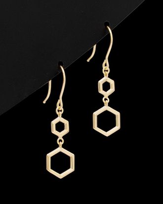 Italian Gold, Inc 14K Italian Gold Geometric Drop Earrings