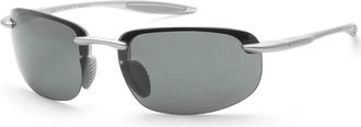 Maui Jim Hookipa Ultra Neutral Grey Wrap Unisex Sunglasses 676-17 63