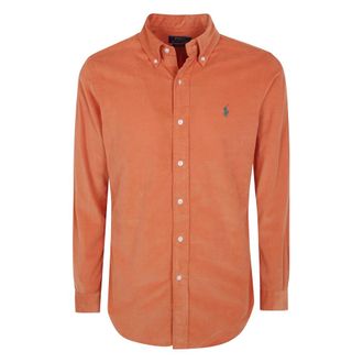 Polo Ralph Lauren Hombre, Camisas, Naranja, Talla: S