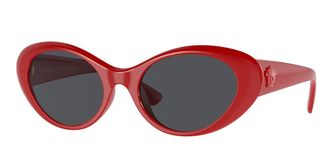 Versace VE4455U 534487 Womens Sunglasses Red Size 53