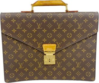 Louis Vuitton Brown Briefcase (Pre-Owned)