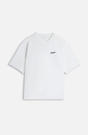 Axel Arigato Honor T-Shirt in White at Nordstrom, Size Xx-Large