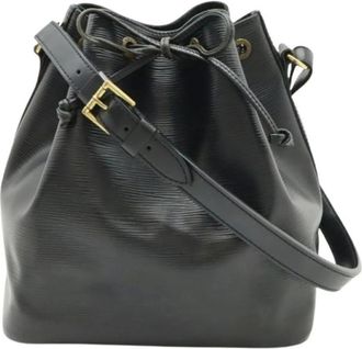 Louis Vuitton Pre-owned Bucket Bags, female, Black, Size: ONE SIZE Pre-owned Vintage Bucket Bag