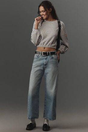 Mother The Half-Pipe High-Rise Taper Jeans