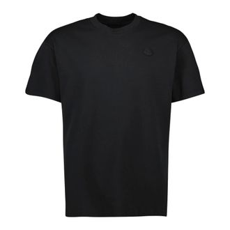 Moncler T-Shirts, male, Black, Size: XS T-Shirts