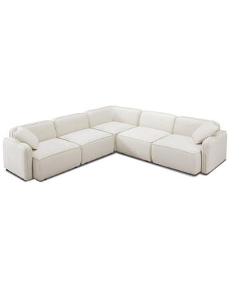 TOV Furniture Tov Furniture Travie Upcycled Linen Modular L-Sectional