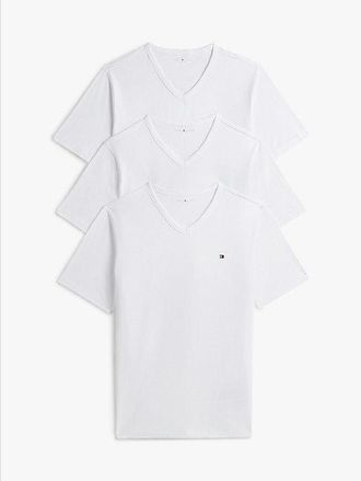 Tommy Hilfiger 3-Pack Signature V-Neck Jersey T-Shirts