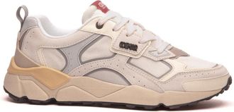 Colmar Garner Smooth Sneakers - Heren - Sneakers - Beige - 40 EU - Nylon - Schoenen
