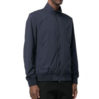 Herno Polyester Bomber Jacket - Navy