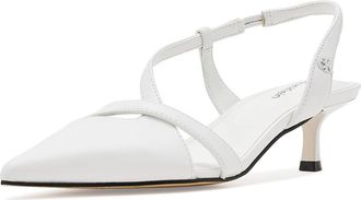 Calvin Klein Arlanna Womens Shoes White Leather : 6.5 M