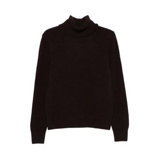 Polo Ralph Lauren Turtlenecks, female, Brown, S, Rlxd Tn Long Sleeve Pullover