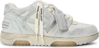 Off-white Mens Off White Outofoffice Vin Low Top Trainers in White/White - Size UK 5