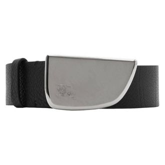 Burberry Shield Leather Belt, Size 100