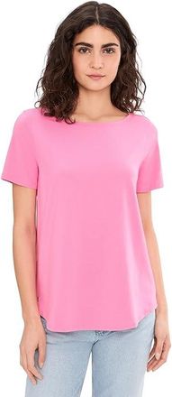 Lilly Pulitzer Key West Top Womens Blouse Confetti Pink : XXS, Cotton/Modal/Spandex