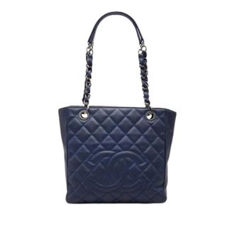 Chanel Pre-owned Petite Shopping Tote - Pre-owned - Mujer - Azul - ONE SIZE