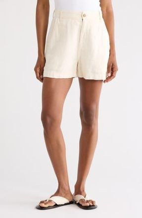 DL1961 Marie Shorts in Flax Linen at Nordstrom Rack, Size X-Small
