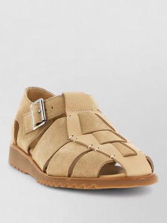 Paraboot pacific sandals cut out design flat