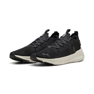 Puma Laufschuh PUMA SOFTRIDE SYMMETRY FUZION LS, Gr. 42,5, schwarz (puma schwarz, dusky gray, vapor gray), Textil, Schuhe Laufschuh