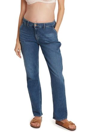 Cache Coeur Carrie Mom fit maternity and post partum jeans in Mid Blue Used at Nordstrom, Size Xx-Large