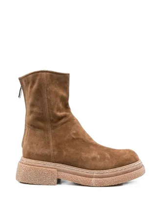 Alberto Boots Leather Blue Gill