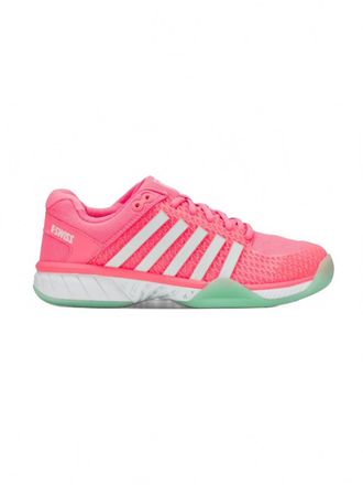 K-Swiss Womens Express Light Pickleball Shoes In Magnet/neonpink