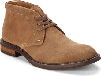 Vionic Mens Bowery Chase Chukka Boots In Tan