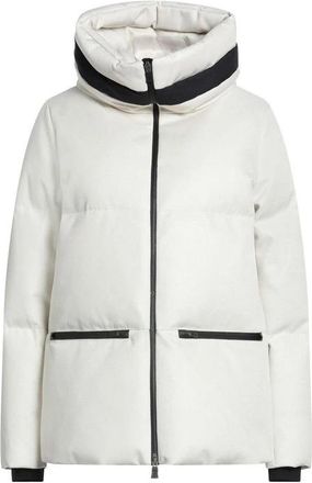 Herno Polyester Jas - Dames - Gewatteerde jassen - Wit - L - Polyester - Jassen