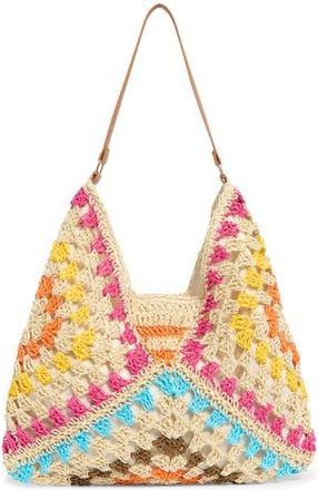 Dolce Vita Bloom Straw Shoulder Bag in Natural Multi at Nordstrom Rack