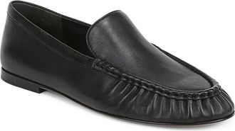 Vince Tristan Moc Toe Loafer in Black at Nordstrom, Size 9.5