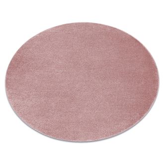 RugsX RugsX Softy Rug in Pink | Size: 200 cm diameter