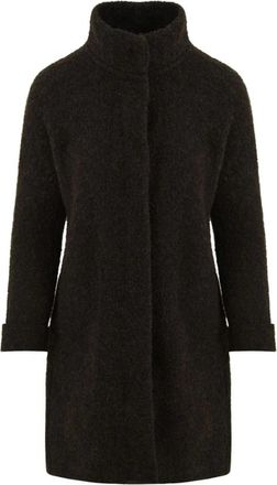 Aspesi Cappotto Lana - Dames - Mantel - Bruin - M - Wol - Jassen