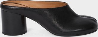 Maison Margiela Tabi Leather Split-Toe Mule Pumps