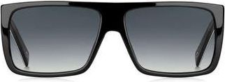 Marc Jacobs Icon 57mm Gradient Rectangular Sunglasses in Black at Nordstrom Rack