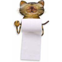 OEM Soporte De Papel Higi&eacute;nico De Hierro Con Forma De Gato Para Ba&ntilde;o, Soporte De Rollo De Papel Montado En La Pared - Crezuo