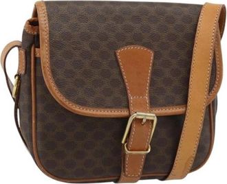 Celine Pre-owned Vintage Schoudertas - Dames - Vintage Schoudertas - Bruin - ONE Size - Leer - Vintage