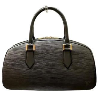 Louis Vuitton Pre-owned Handbags, female, Black, Size: ONE SIZE Pre-owned Jasmin Epi Handbag