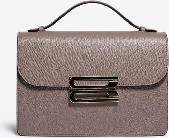 Victoria Beckham Schultertasche aus genarbtem Leder Dorian
