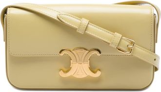 Celine Pre-owned Celine Shiny Calfskin Triomphe Claude Shoulder Bag Ladies DA5H3D4LDRIF0JQS