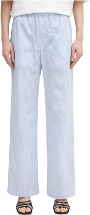 Fiorucci Wide Broeken - Dames - Wijde Broeken - Blauw - XS - Broeken